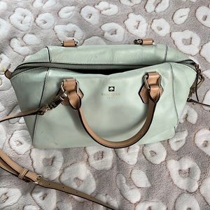 Kate spade mint green duffel